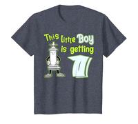 This Little Boy Is Getting 1 Years 1st Birthday Maglietta, Bambini, Pervinca, 4 Anni