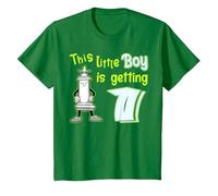 This Little Boy Is Getting 1 Years 1st Birthday Maglietta, Bambini, Verde Mela, 2 Anni