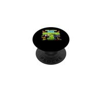 This Little Bug Hunter is 3 Years Old Bug 3rd Birthday Party PopSockets PopGrip Adesivo