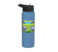 This Little Bug Hunter is 3 Years Old Bug 3rd Birthday Party Stainless Steel Insulated Water Bottle