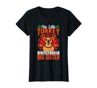 This Little Turkey S Sta per Diventare Una Sorella Maggiore Maglietta