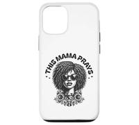 This Mama Prays Stylish Womens Religious Faith Floral Custodia per iPhone 12/12 Pro
