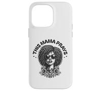 This Mama Prays Stylish Womens Religious Faith Floral Custodia per iPhone 14 Pro Max