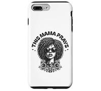 This Mama Prays Stylish Womens Religious Faith Floral Custodia per iPhone 7 Plus/8 Plus