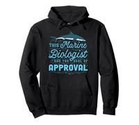 This Marine Biologist Has The Seal of Approval Felpa con Cappuccio
