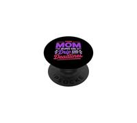 THIS MOM RUNS ON DRIP AND DEADLINES PopSockets PopGrip Adesivo