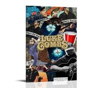 This One's for You Luke Combs, stampa su tela con pittura a olio, impermeabile e antimacchia, adatta a qualsiasi stile decorativo di camera da letto, soggiorno, ufficio, cornice, stile 40 x 60 cm