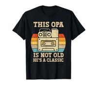 This Opa Is Not Old Hes è una classica cassetta musicale retrò Maglietta