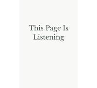 This Page Is Listening: A quiet journaling space for intrusive thoughts, overthinking, and emotional side quests - a giftable notebook for reflection and recovery