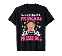 This Princess Is Going To Preschool Back To School for Girls Maglietta