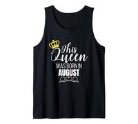 This Queen Was Born in August Birthday Queen Canotta