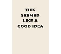 This seemed like a good idea: Minimalist Lined Notebook