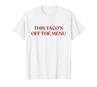 This Taco's off The Menu Y2K Aesthetic Trendy Maglietta