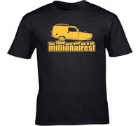 This Time Next Year We'll be Millionaires! Unisex Short Sleeve t-Shirt Black XL