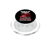 This Trucker Has Anger Issues And A Serious Fun Truck Driver PopSockets PopGrip per MagSafe