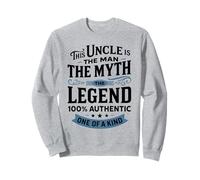This Uncle Is The Man The Myth The Legend 100% Authentic One Felpa