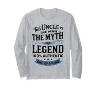 This Uncle Is The Man The Myth The Legend 100% Authentic One Maglia a Manica