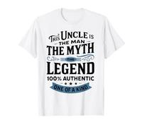 This Uncle Is The Man The Myth The Legend 100% Authentic One Maglietta