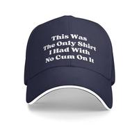 This Was The Only Shirt I Had with No Cum On It Cappello Casuale Cappello Hiphop Morbida Cappellino da Baseball per attività Pesca Donna