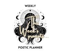 This Week's prompts: Note book inspired for poetry lovers ready for prompt ideas.