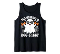 This Workout Is Boo Sheet Funny Ghost Halloween Canotta