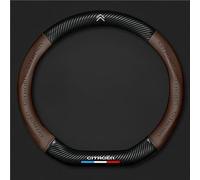ThisgA Coprivolanti in pelle auto fibra carbonio,Per Citroen ami AMI Xsara Picasso Berlingo C1 C2 C3 Aircross C4 Accessori protezione car resistenti all'usura antiscivolo traspiranti
