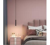 THisga Moderno Comodino Lampada a sospensioneDesign lungo LED Minimalismo Nordico Camera da letto Lampada da soffitto Luce calda 3000K soggiorno sala da pranzo cucina 30cm