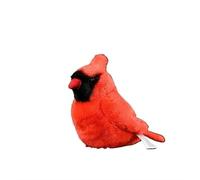 ThisToffGuys Simulation Fat Chirp Series Toy Doll North American Cardinal Plush Pendant Soft And Cute 's Companion Gift