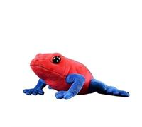 ThisToffGuys Simulation Series Strawberry Poison Dart Plush Toy Animal Doll Soft And Cute Companion Gift Home Decoration