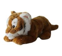 ThisToffGuys Simulazione tigre peluche animale siberiana gialla bambola di morbido e carino regalo for la prima educazione ornamento for casa