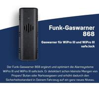 Rivelatore di gas radio Thitronik 868Mhz