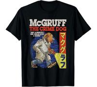 thjbd5se McGruff The Crime Dog You Could Stop a Crime Kanji A T-Shirt Black XXL