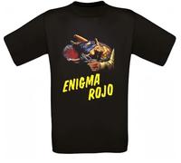 thjbd5se Orgie des Todes Enigma Rosso Enigma Rojo Cult Movie T-Shirt Black M