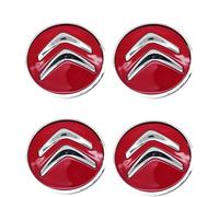 THJKCVSD 4 Pezzi Coprimozzi, per Citroen ami AMI Xsara Picasso Berlingo (60MM) Coprimozzi Auto Centro Auto Coprimozzo Centrale Rim Sostituzione Copertura Emblema
