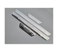 THJKCVSD 4 Pezzi Protezioni battitacco,per Dacia Duster 2010-2021 2022 2023 2024 2025 Fibra Carbonio Anti-Graffio Scuff Battitacco,Decorativi Lo Styling del Pedale Accessorio