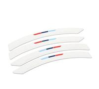THJKCVSD Parafango della Ruota Dell'Auto, per Ford Fiesta Focus Etc Multi Model Series,Universali,AntiGraffio Anti-collisione,per Maggior Parte delle Auto,A