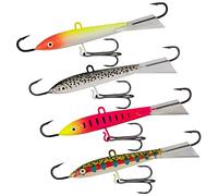 THKFISH Attrezzatura da pesca sul ghiaccio per Crappie, Panfish, Walleye, Bluegill Vertical Jigs Kit attrezzatura da pesca 4pcs-7g