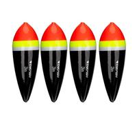 THKFISH Galleggianti da Pesca Trota Slip Bobbers Balsa per Acqua Dolce Salata - 4 Pezzi 10g 30g 50g
