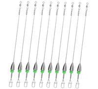 THKFISH Pesi da Pesca Pesi dei proiettili Carolina Ready Rigs Pre truccato Carolina Rigs 7g 10pezzi