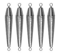 THKFISH Piombo da pesca, Inline Trolling Sinker Fishing Weights Sinkers doppio anello di piombo, piombo siluro per acqua salata e dolce, 1oz-3,5oz, set di piombo da pesca, piombo dropshot, piombo,