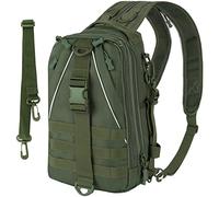 THKFISH Zaino da pesca 10L Borsa da Pesca con Rod Holder Zaini da hiking Zaino all'aperto con tracolla rimovibile Zaini Campeggio, per 3 * 3600 Cassa di pesca GREEN