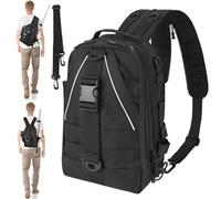 THKFISH Zaino da pesca 10L Borsa da Pesca con Rod Holder Zaini da hiking Zaino all'aperto con tracolla rimovibile Zaini Campeggio, per 3 * 3600 Cassa di pesca BLACK