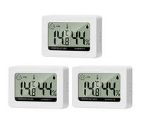 Thlevel Mini Digitale Termometro Igrometro Ambiente 3pcs