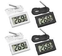 Thlevel Mini LCD Digitale Termometro Temperatura Umidità con Sonda Esterna Imper