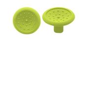 THLMT 2 pezzi di cappucci per joystick compatibili con ANBERNIC RG406V/RG406H/RG476H/RG477M, cappucci a bilanciere per levette analogiche, coperture per pulsanti delle levette della console (verde)
