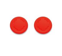 THLMT 2 pezzi di cappucci per joystick compatibili con Steam Controller 2, cappucci in silicone antiscivolo per levette delle console di gioco, ricambio per pulsanti delle levette (rosso)