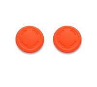 THLMT 2 pezzi di cappucci per joystick compatibili con Steam Controller 2, cappucci in silicone antiscivolo per levette delle console di gioco, ricambio per pulsanti delle levette (arancione)