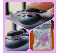 THLMT Anello protettivo per joystick 8PCS compatibile con Steam Deck/per Xbox/per PS4/per PS5/per Switch Pro/per ROG Ally, anello protettivo elastico in silicone (Viola)