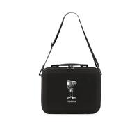 THLMT Borsa di stoccaggio compatibile con DJI RS4, custodia per fotocamera stabilizzatore gimbal scatola di viaggio EVA Crossbody borsa spalla valigia Pouch Shell Organizer (solo caso) (Nero)