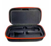 THLMT Borsa portamicrofono compatibile con JBL, custodia doppia per sistema wireless a due microfoni EVA, custodia rigida da viaggio, custodia portatile con coperchio, organizzatore (solo custodia)